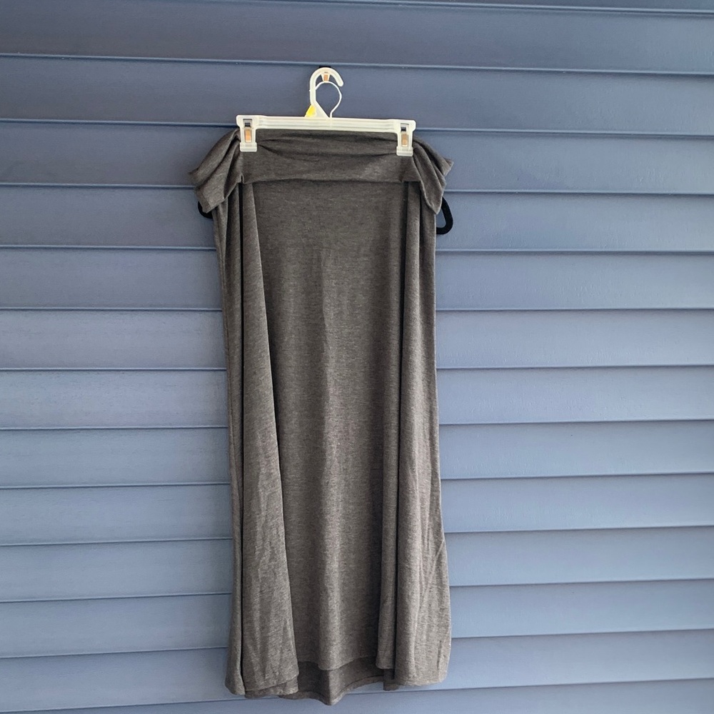 LuLaRoe Charcoal Maxi Skirt